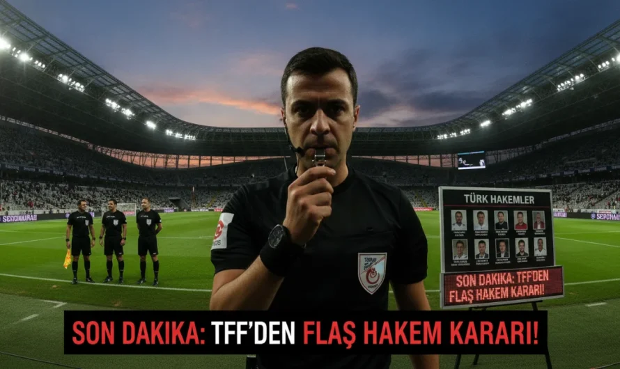 Süper Lig’de 7. Hafta İçin Hakemlikte Geçiş Planı